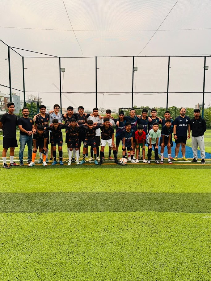 Urban Turf Dribble academy team group photo
